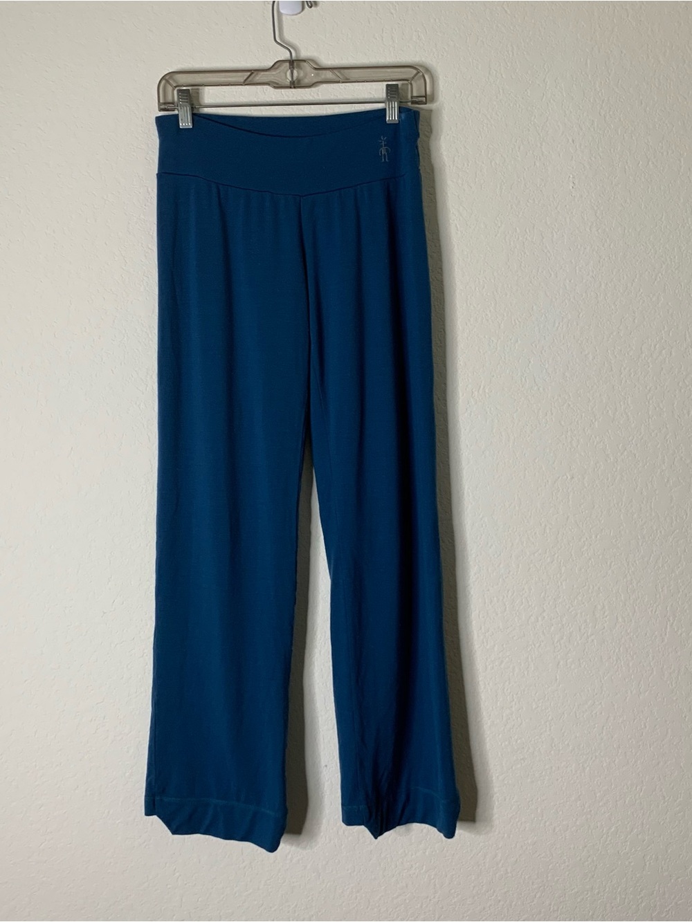 Smartwool Womens blue merino wool wide leg pants S